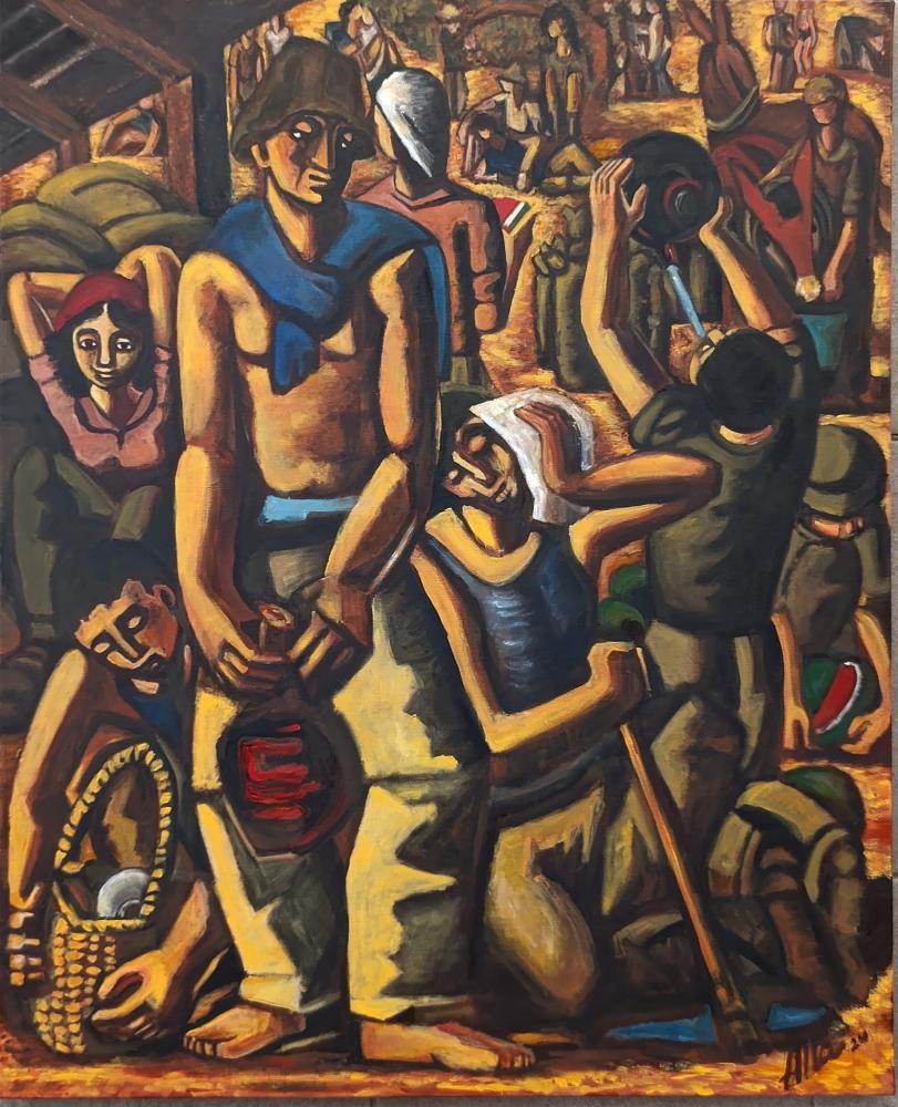 Figures in the Kibbutz